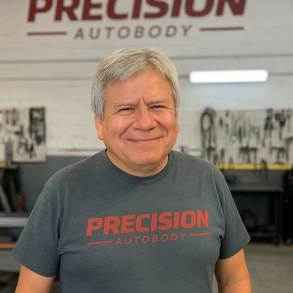 Professional headshot portrait of Jimmy Lapointe, Lead Paint Technician.